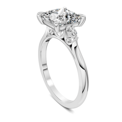 Alivia Three Stone Classic Ring