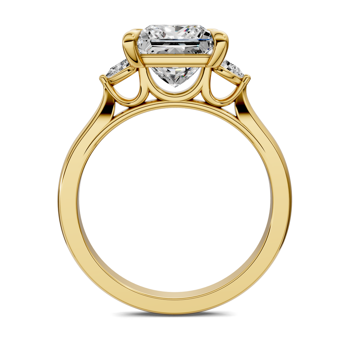 Alivia Three Stone Classic Ring