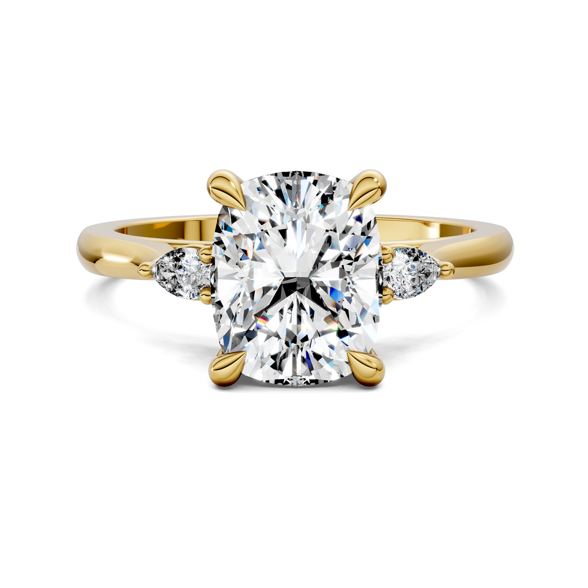 Alivia Three Stone Classic Ring