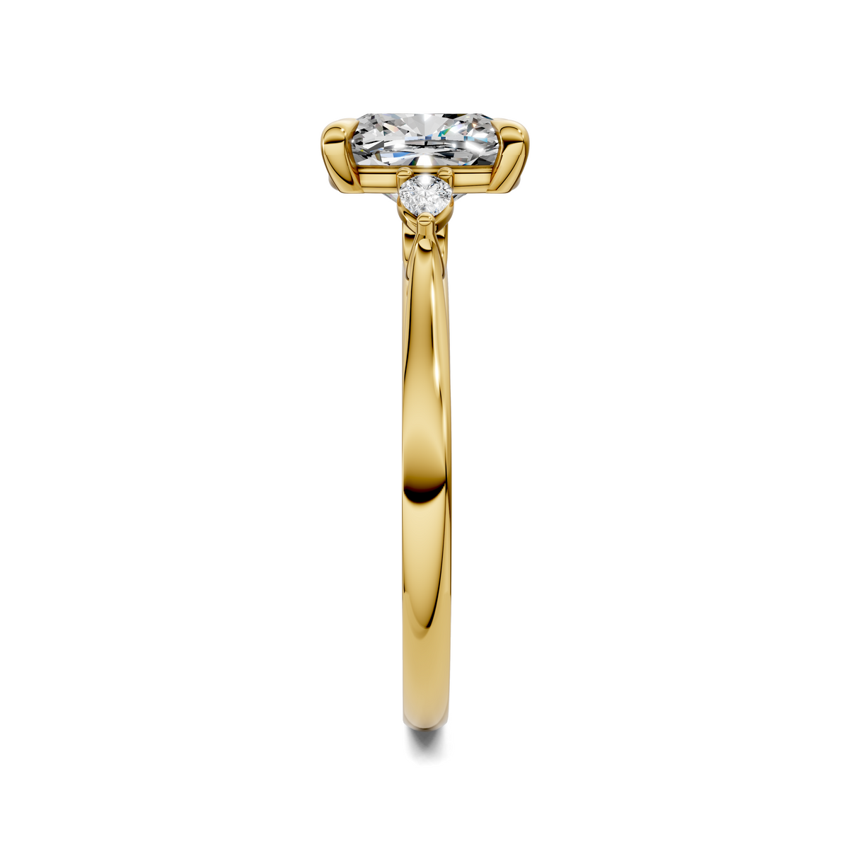 Alivia Three Stone Classic Ring