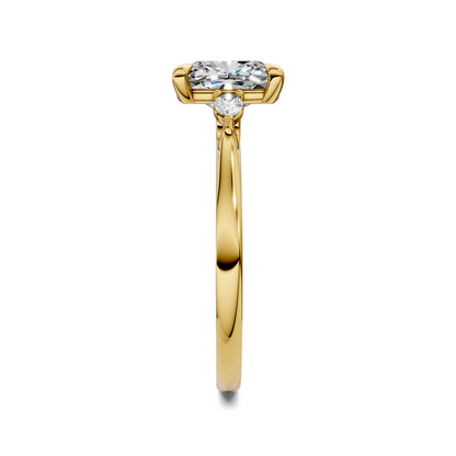 Alivia Three Stone Classic Ring