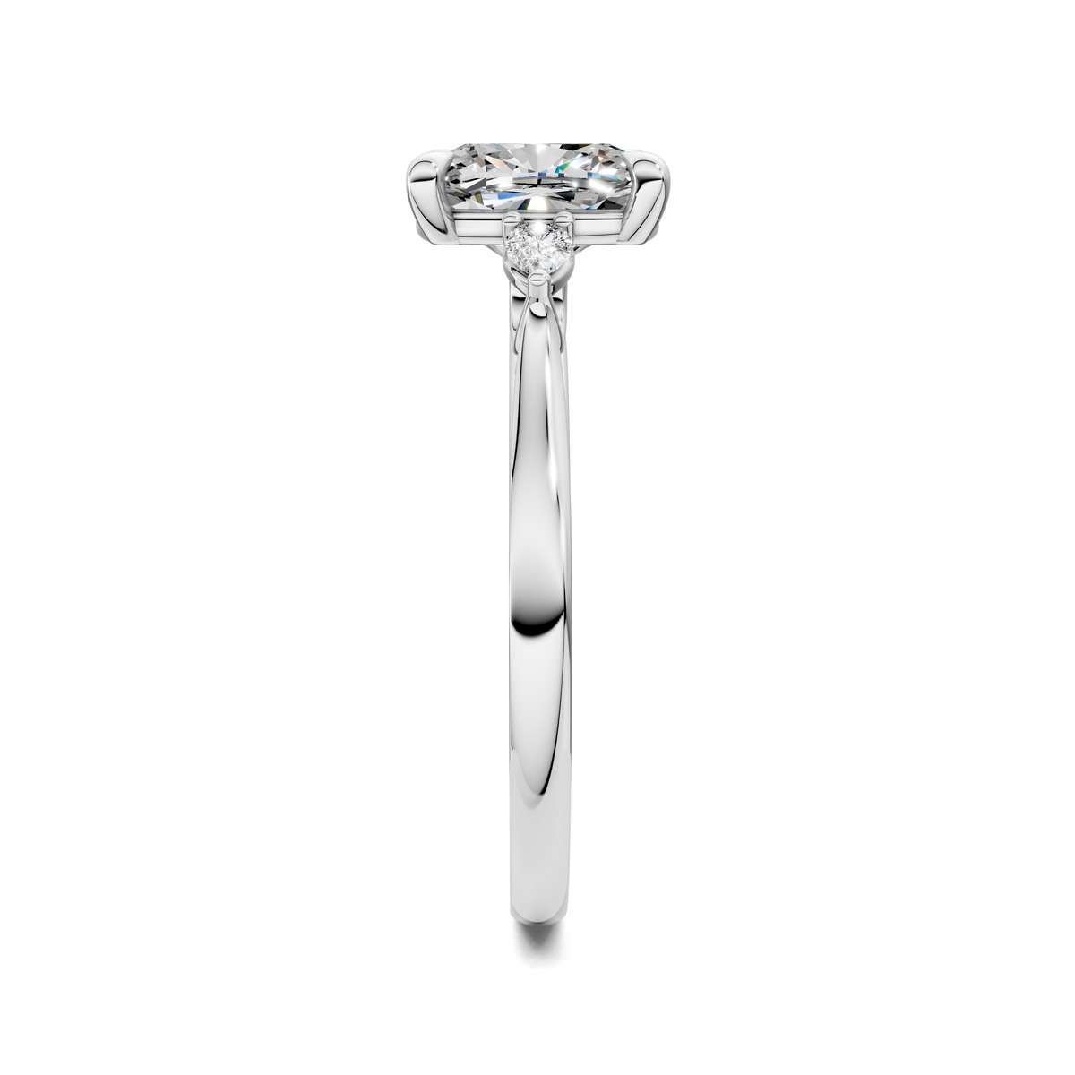 Alivia Three Stone Classic Ring