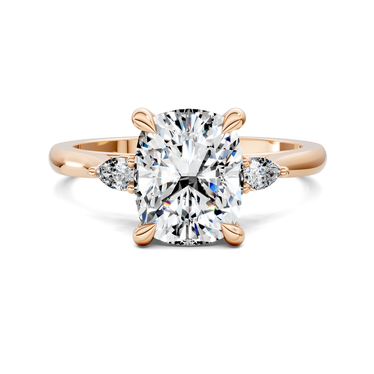 Alivia Three Stone Classic Ring