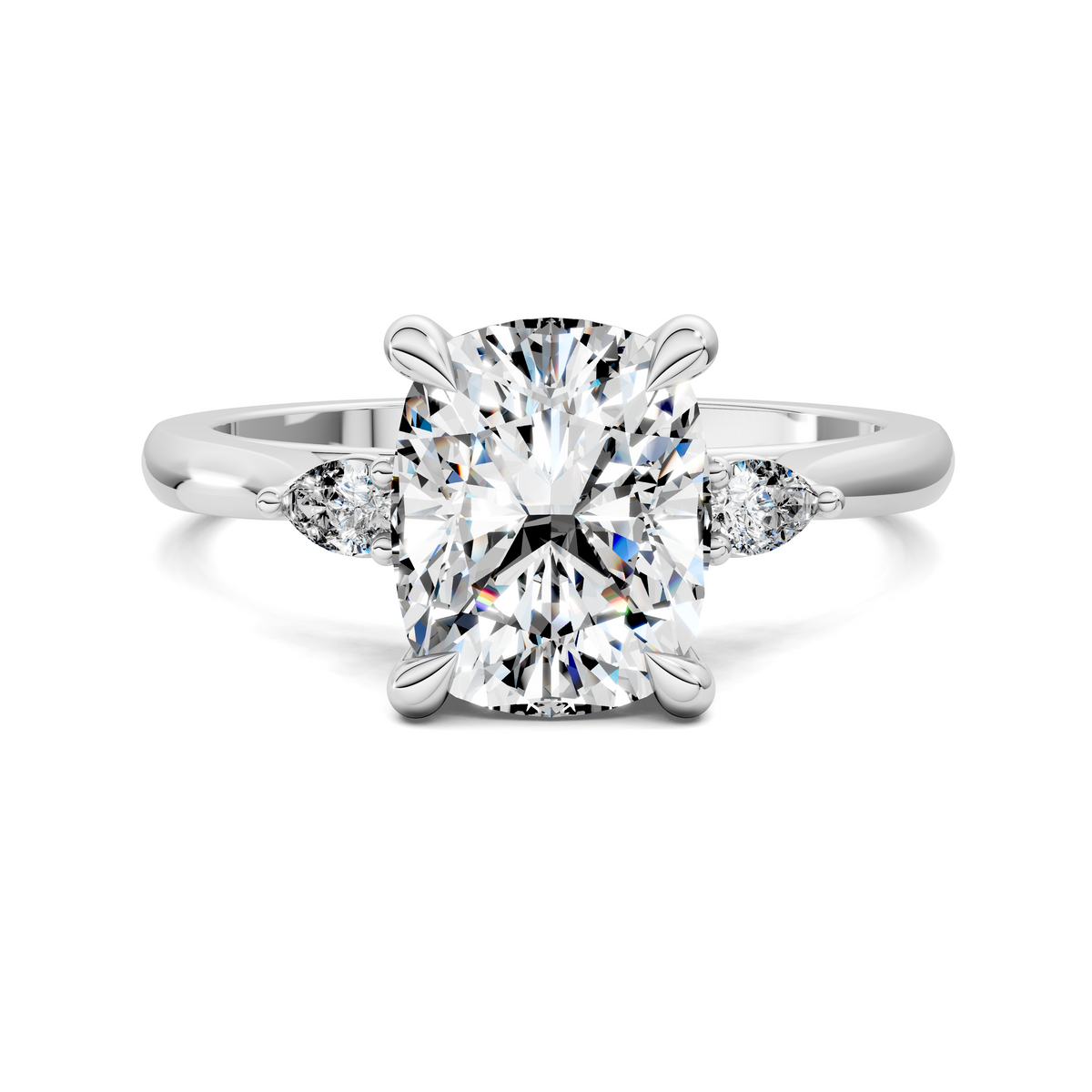 Alivia Three Stone Classic Ring