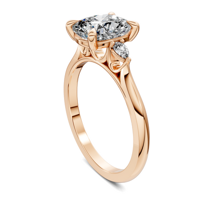 Alivia Three Stone Classic Ring