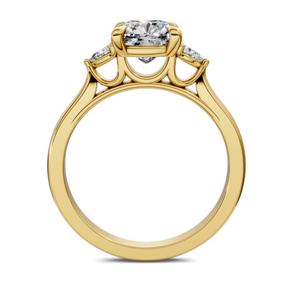 Alivia Three Stone Classic Ring