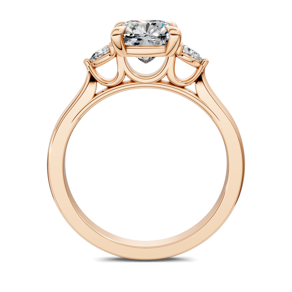 Alivia Three Stone Classic Ring