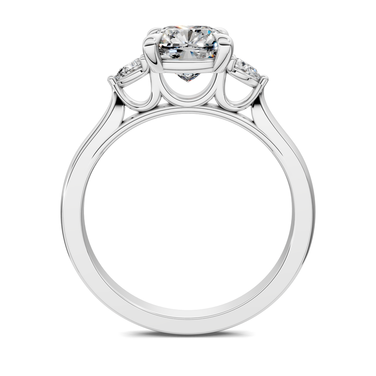 Alivia Three Stone Classic Ring