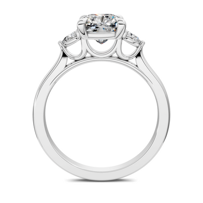 Alivia Three Stone Classic Ring