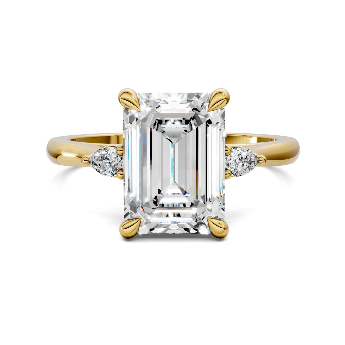 Alivia Three Stone Classic Ring