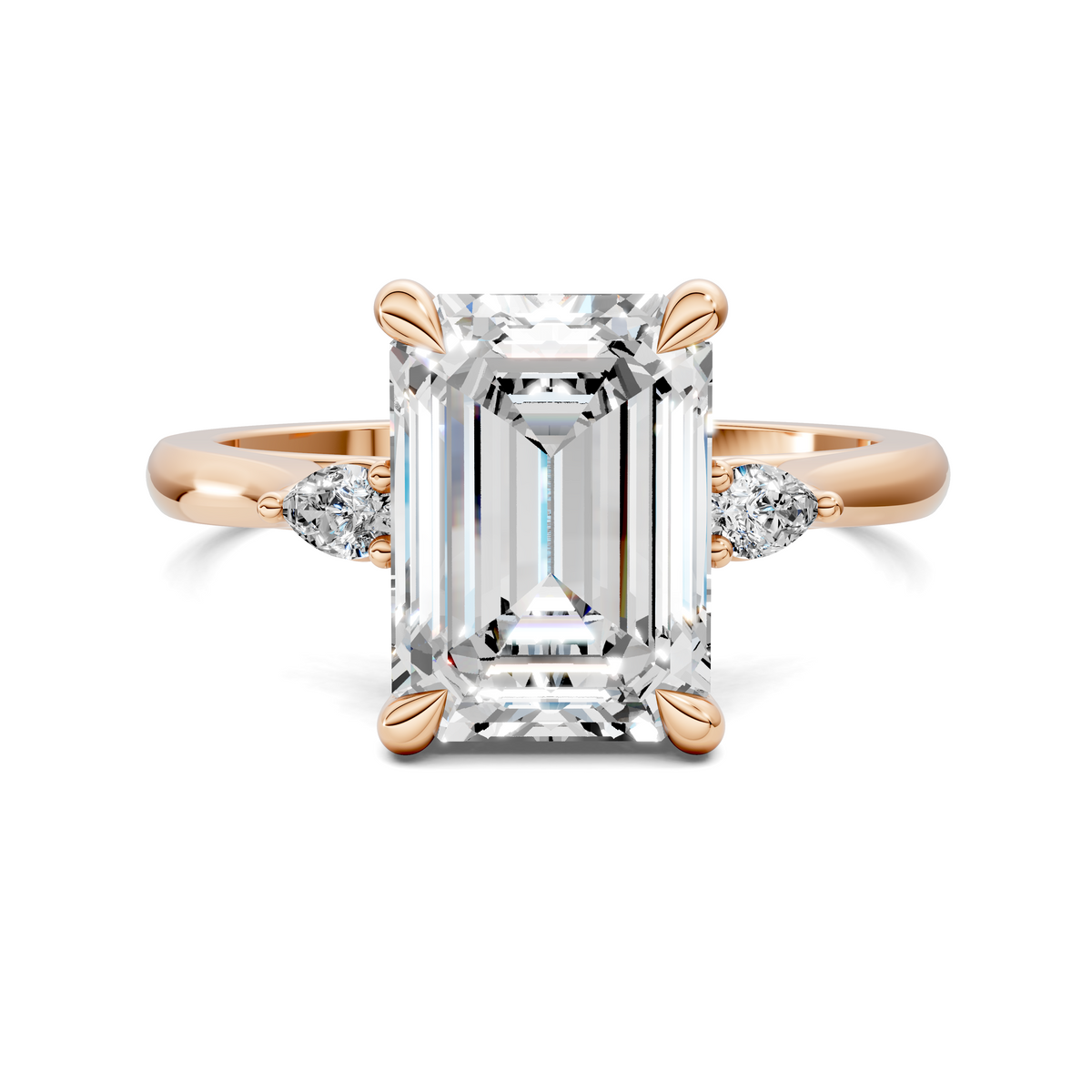 Alivia Three Stone Classic Ring