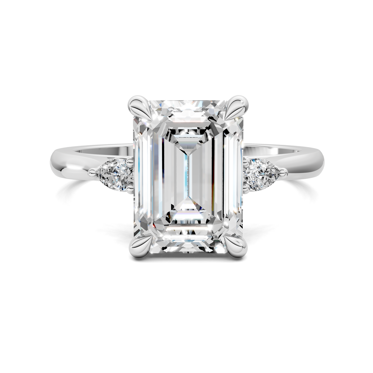 Alivia Three Stone Classic Ring