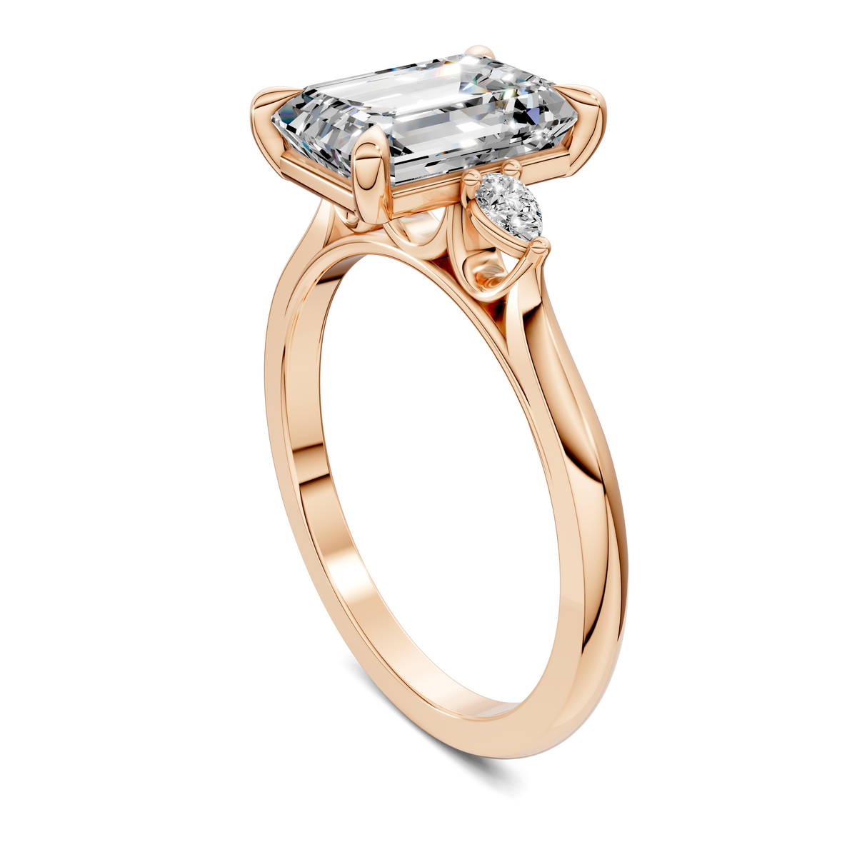 Alivia Three Stone Classic Ring