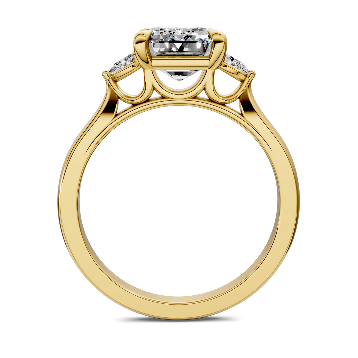 Alivia Three Stone Classic Ring