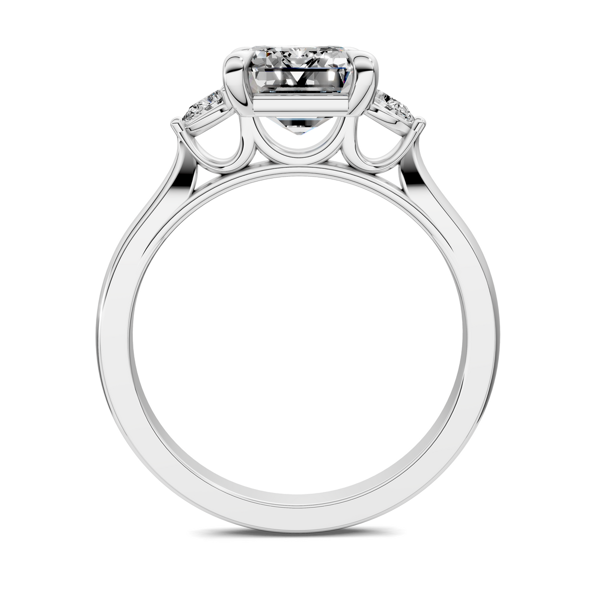 Alivia Three Stone Classic Ring