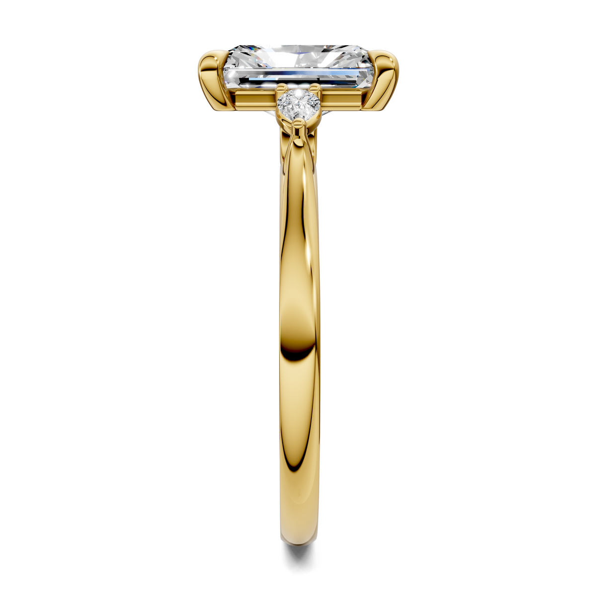 Alivia Three Stone Classic Ring