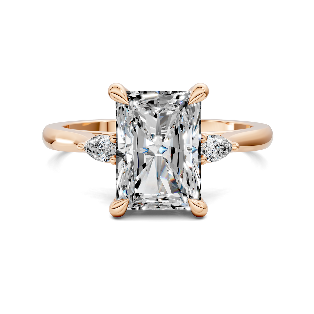 Alivia Three Stone Classic Ring