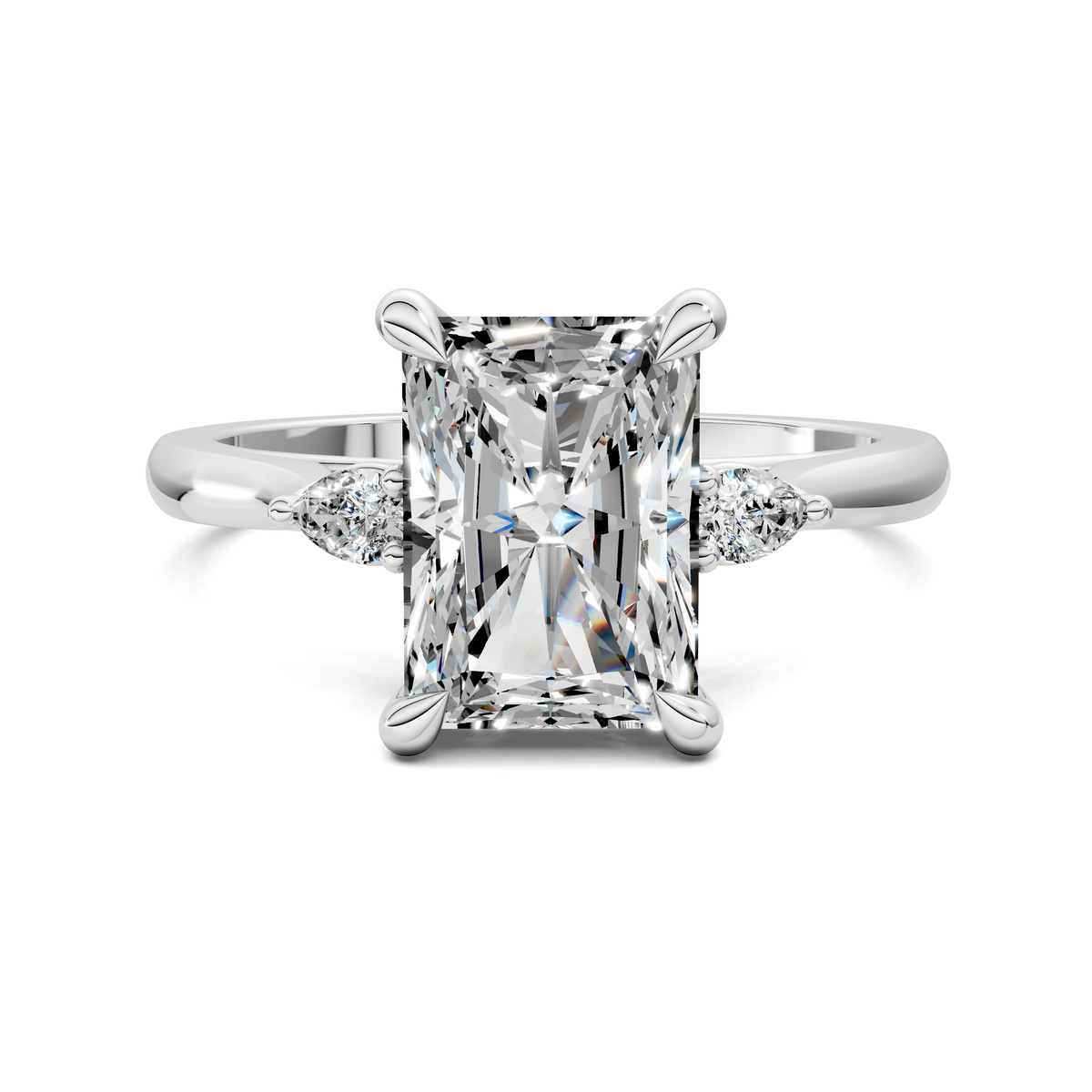 Alivia Three Stone Classic Ring