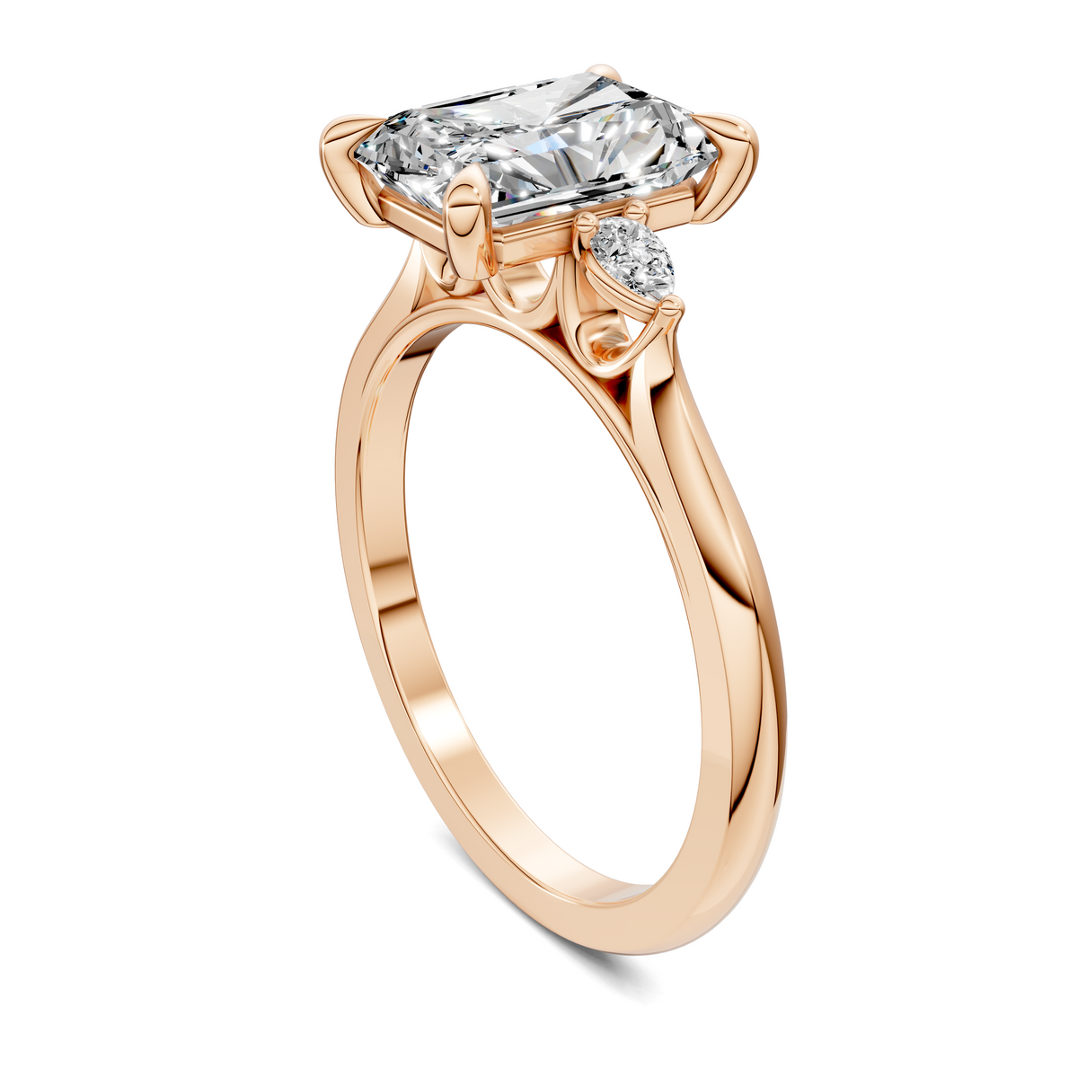 Alivia Three Stone Classic Ring