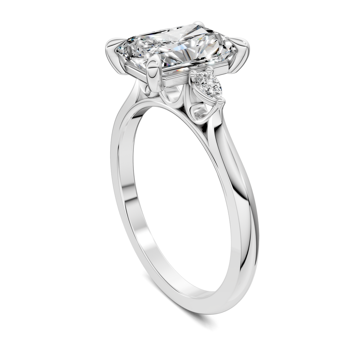 Alivia Three Stone Classic Ring