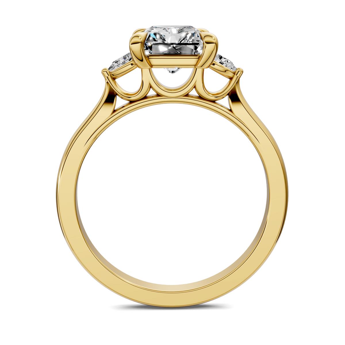 Alivia Three Stone Classic Ring