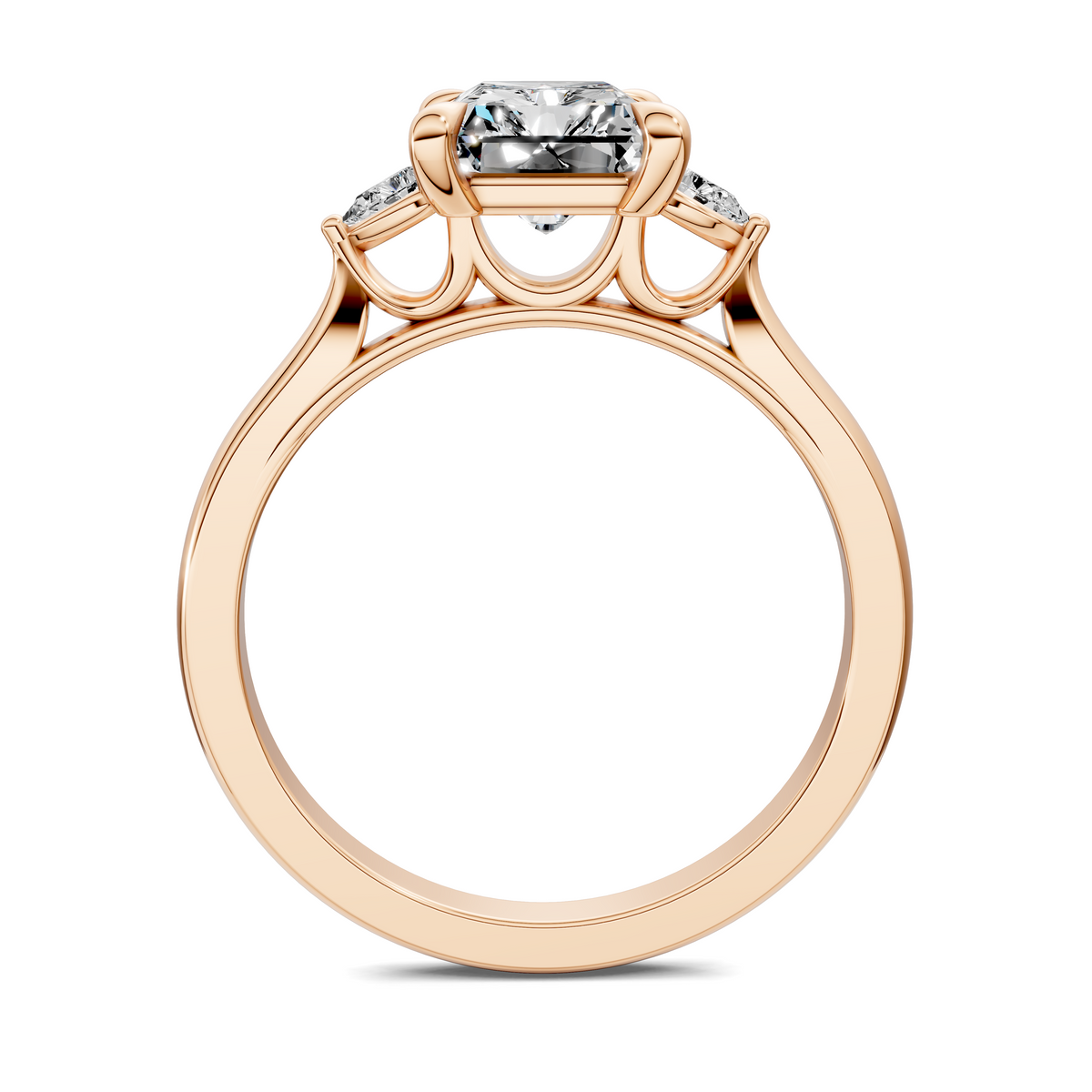 Alivia Three Stone Classic Ring