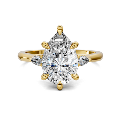 Alivia Three Stone Classic Ring