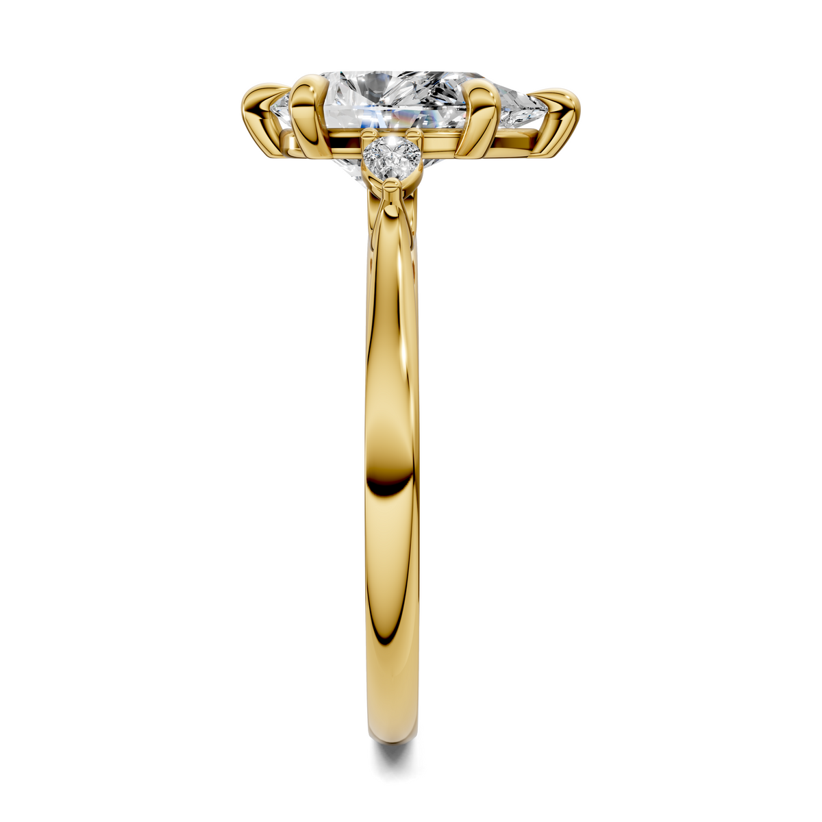 Alivia Three Stone Classic Ring