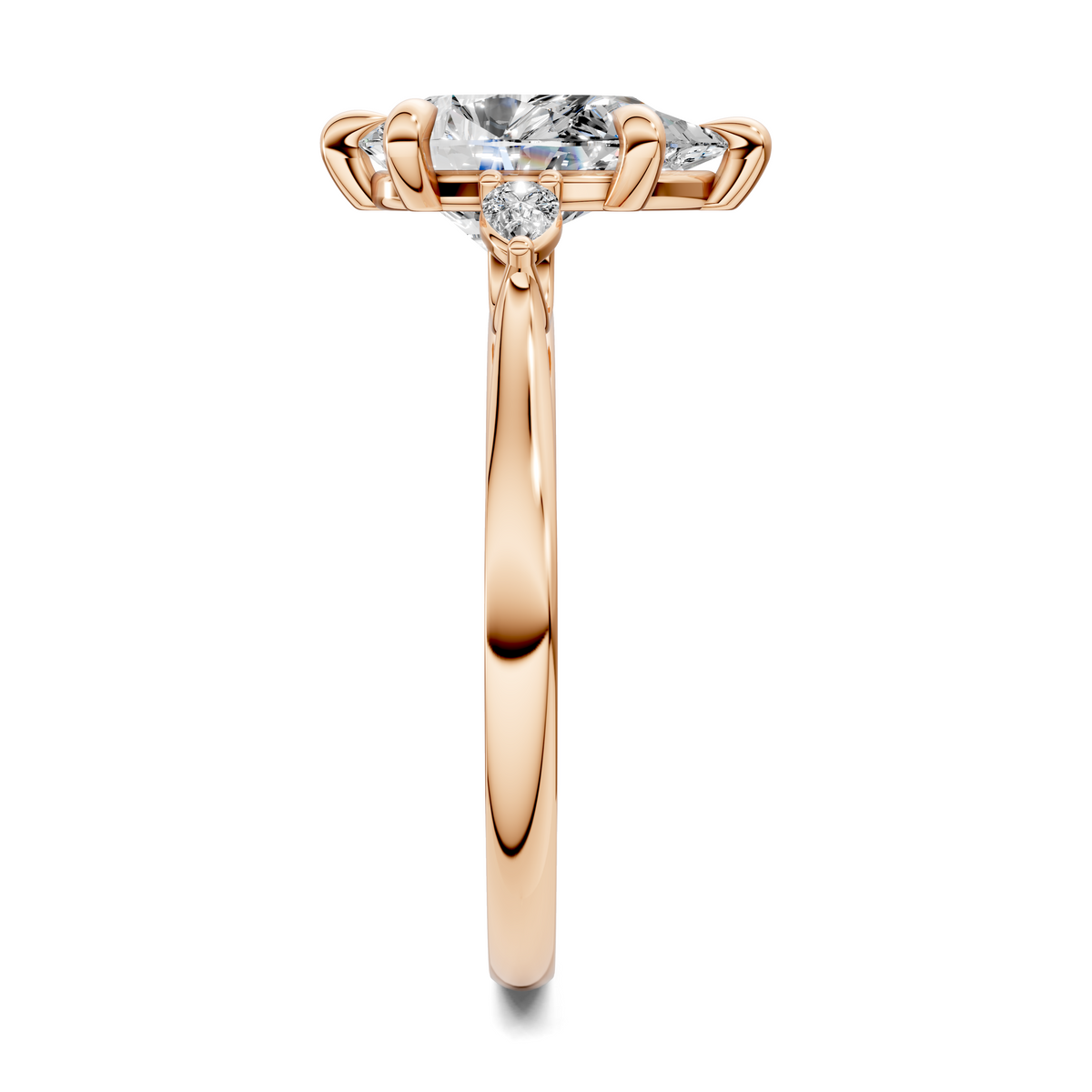 Alivia Three Stone Classic Ring