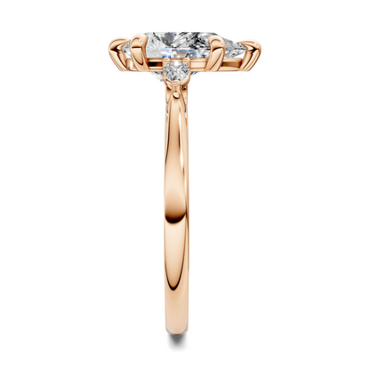 Alivia Three Stone Classic Ring