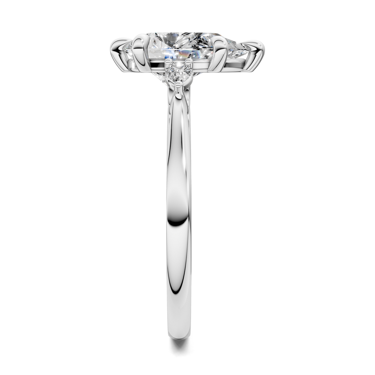 Alivia Three Stone Classic Ring