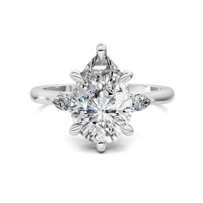 Alivia Three Stone Classic Ring