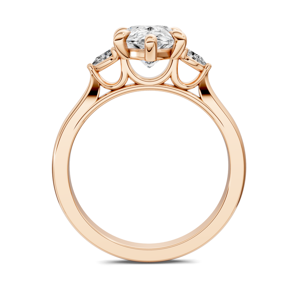 Alivia Three Stone Classic Ring