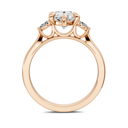 Alivia Three Stone Classic Ring