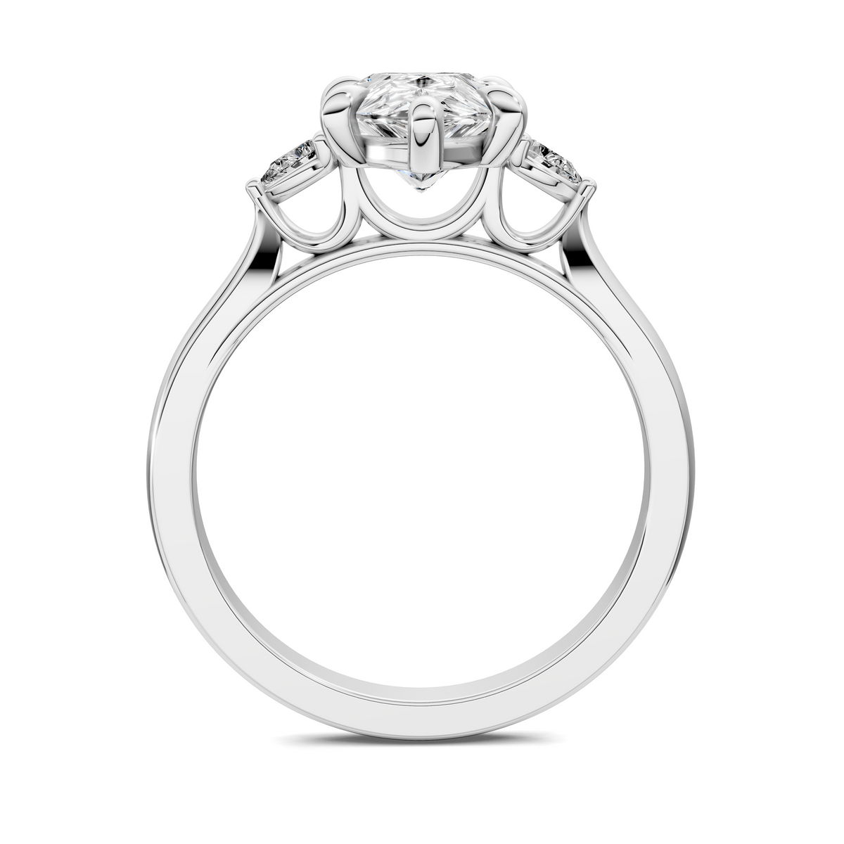 Alivia Three Stone Classic Ring