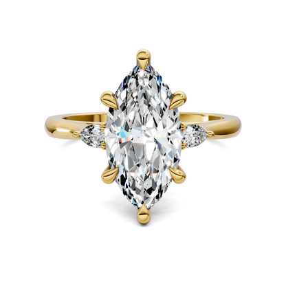 Alivia Three Stone Classic Ring