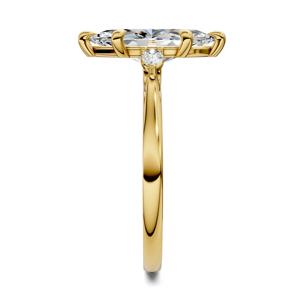 Alivia Three Stone Classic Ring