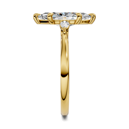 Alivia Three Stone Classic Ring