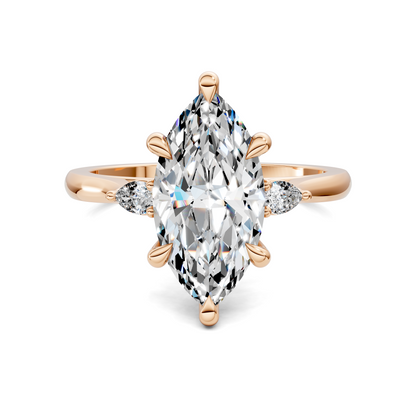 Alivia Three Stone Classic Ring