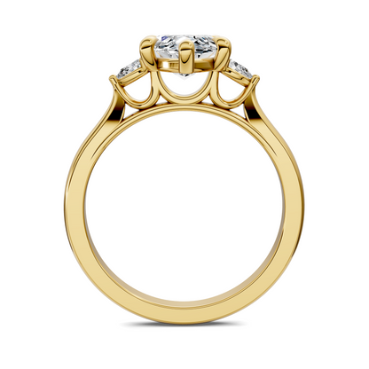Alivia Three Stone Classic Ring