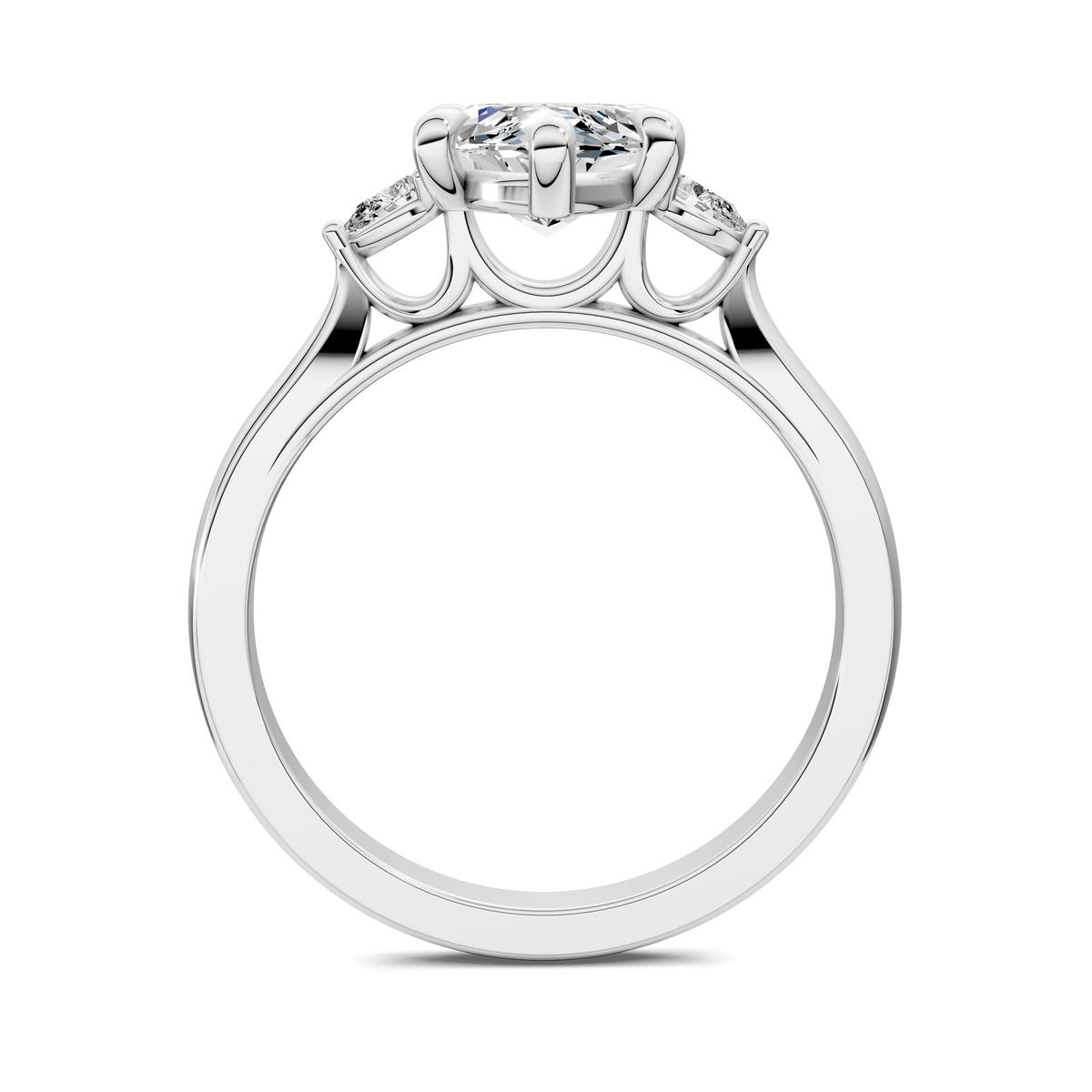 Alivia Three Stone Classic Ring