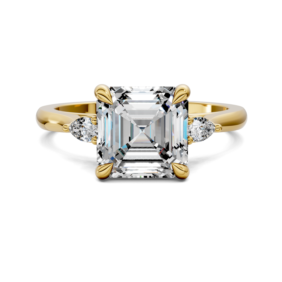 Alivia Three Stone Classic Ring