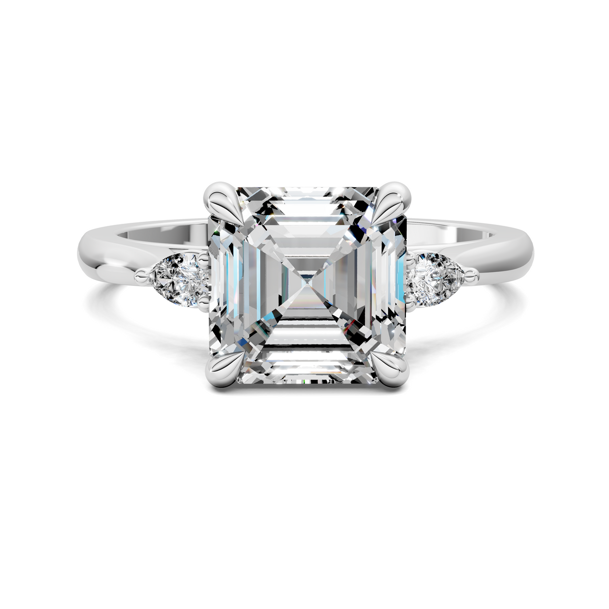 Alivia Three Stone Classic Ring