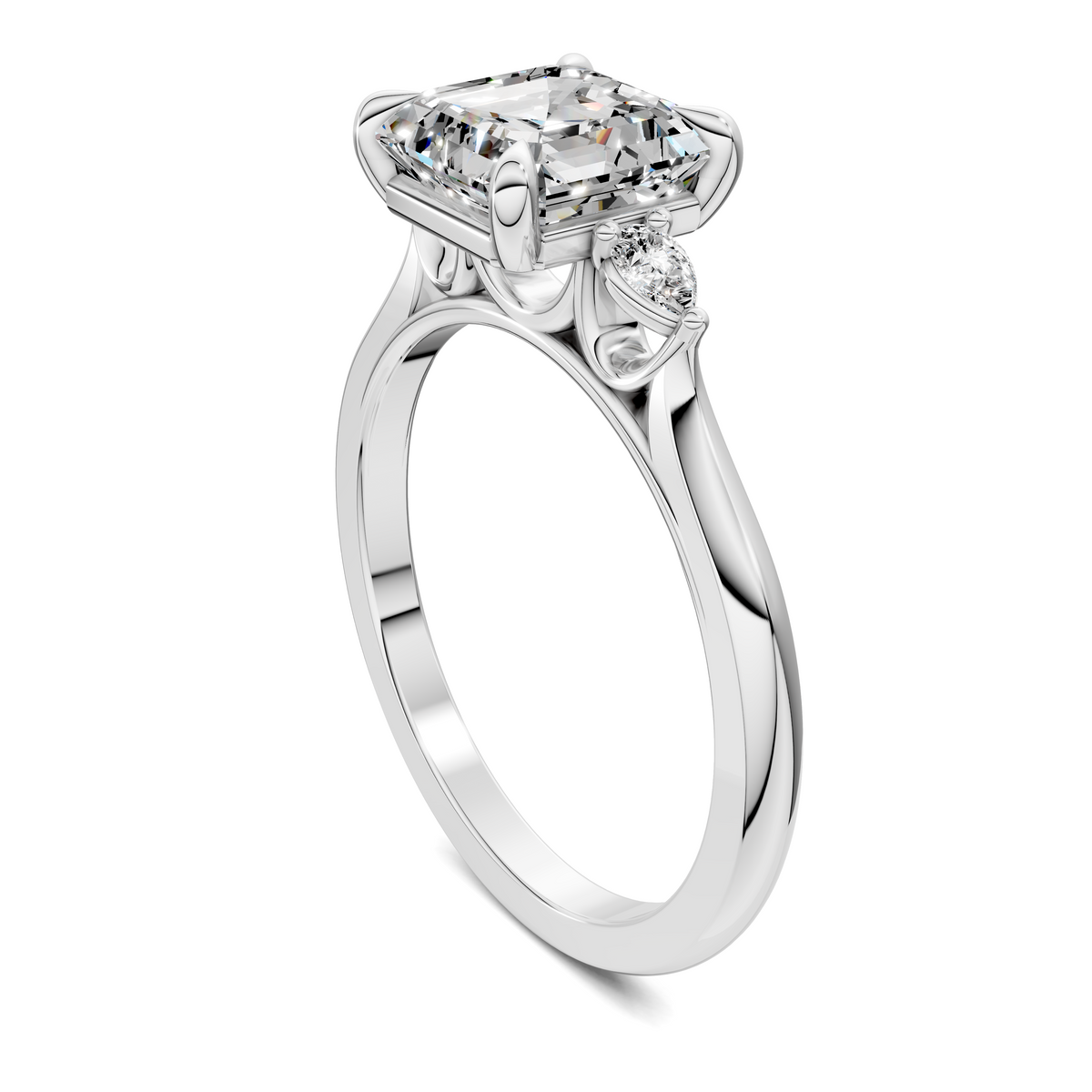Alivia Three Stone Classic Ring