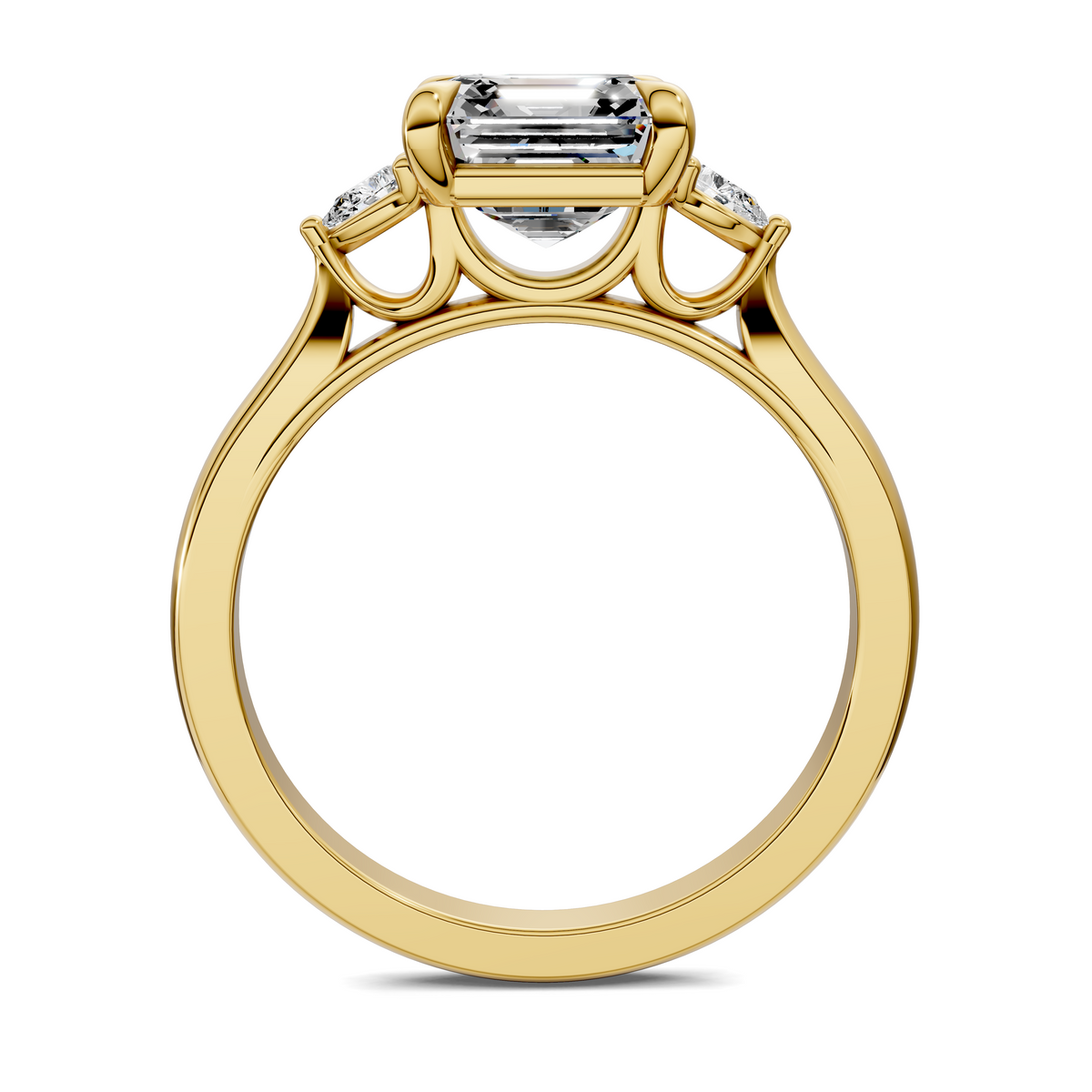 Alivia Three Stone Classic Ring