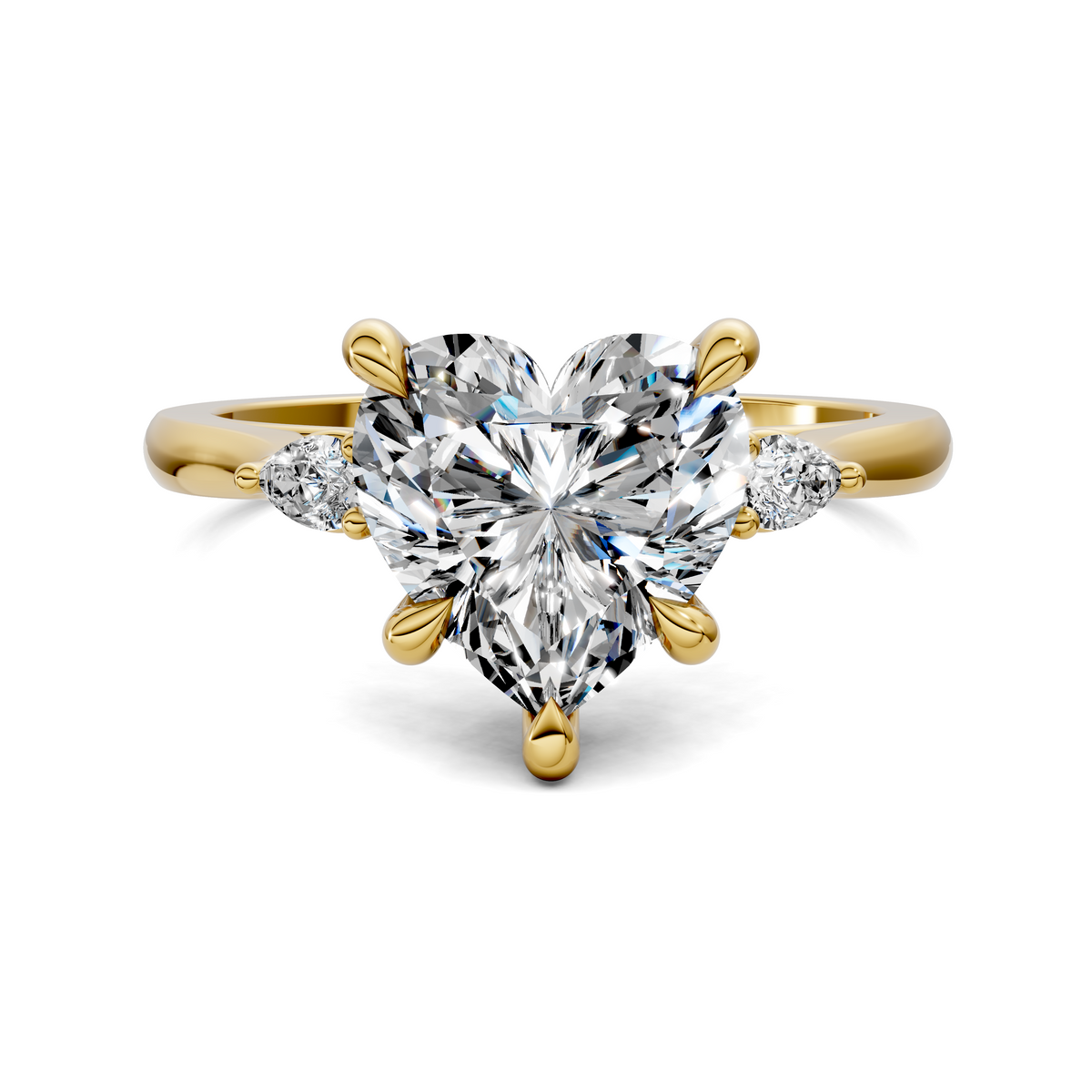Alivia Three Stone Classic Ring