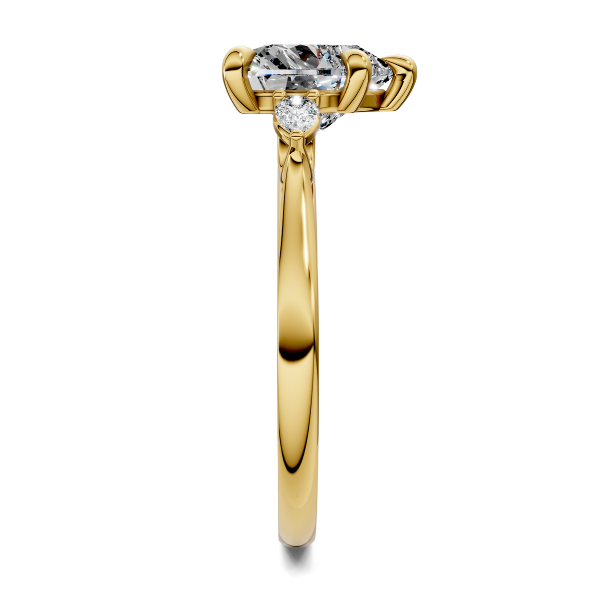 Alivia Three Stone Classic Ring