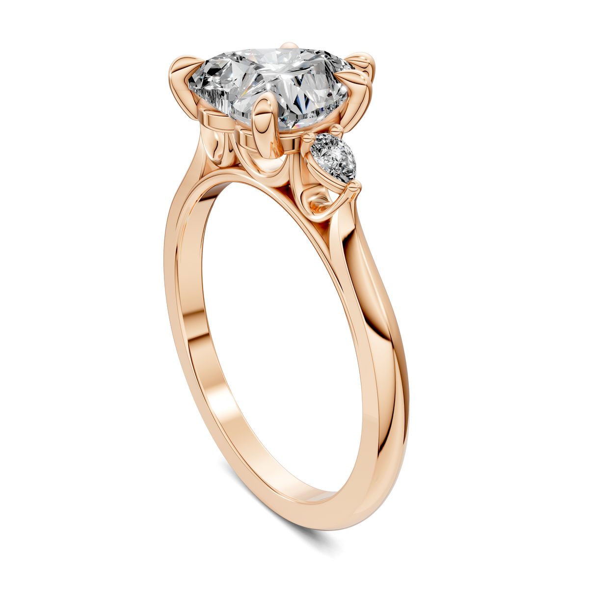 Alivia Three Stone Classic Ring