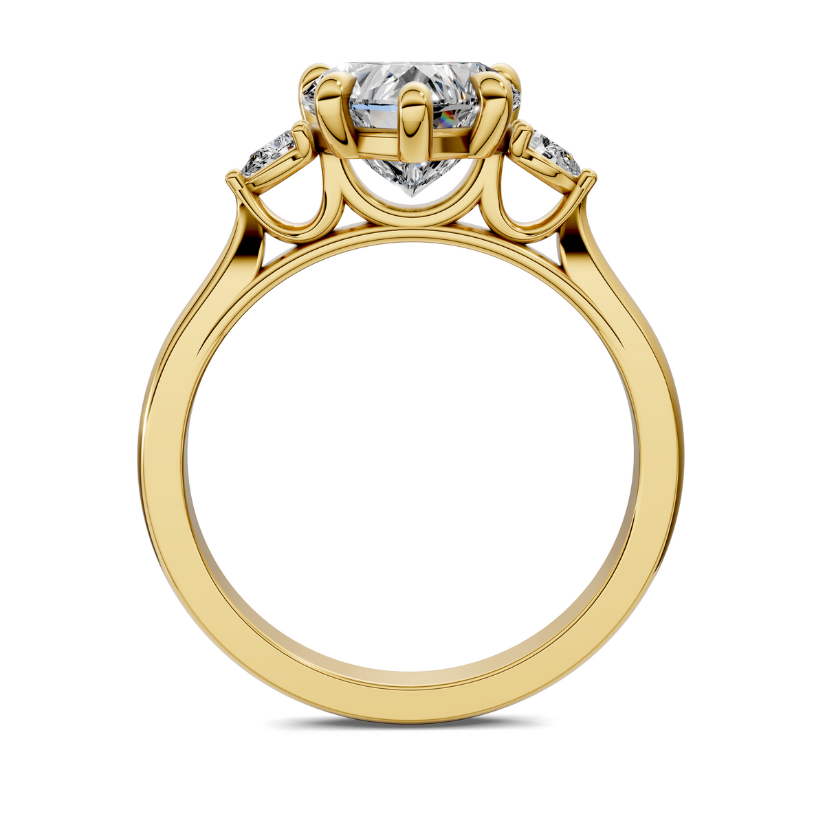 Alivia Three Stone Classic Ring