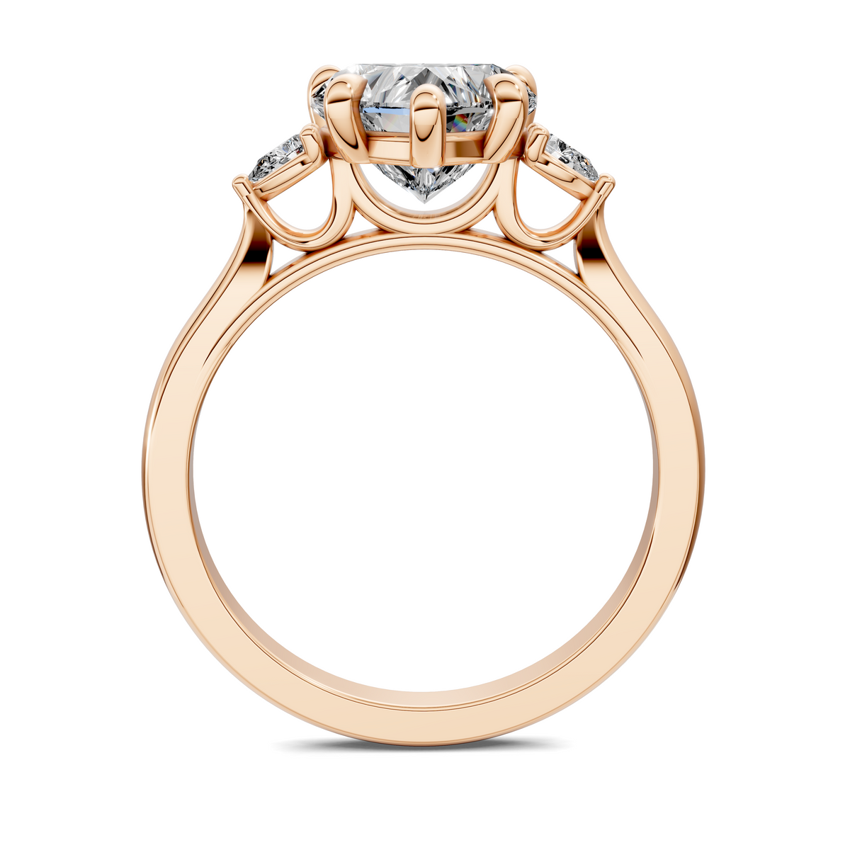 Alivia Three Stone Classic Ring
